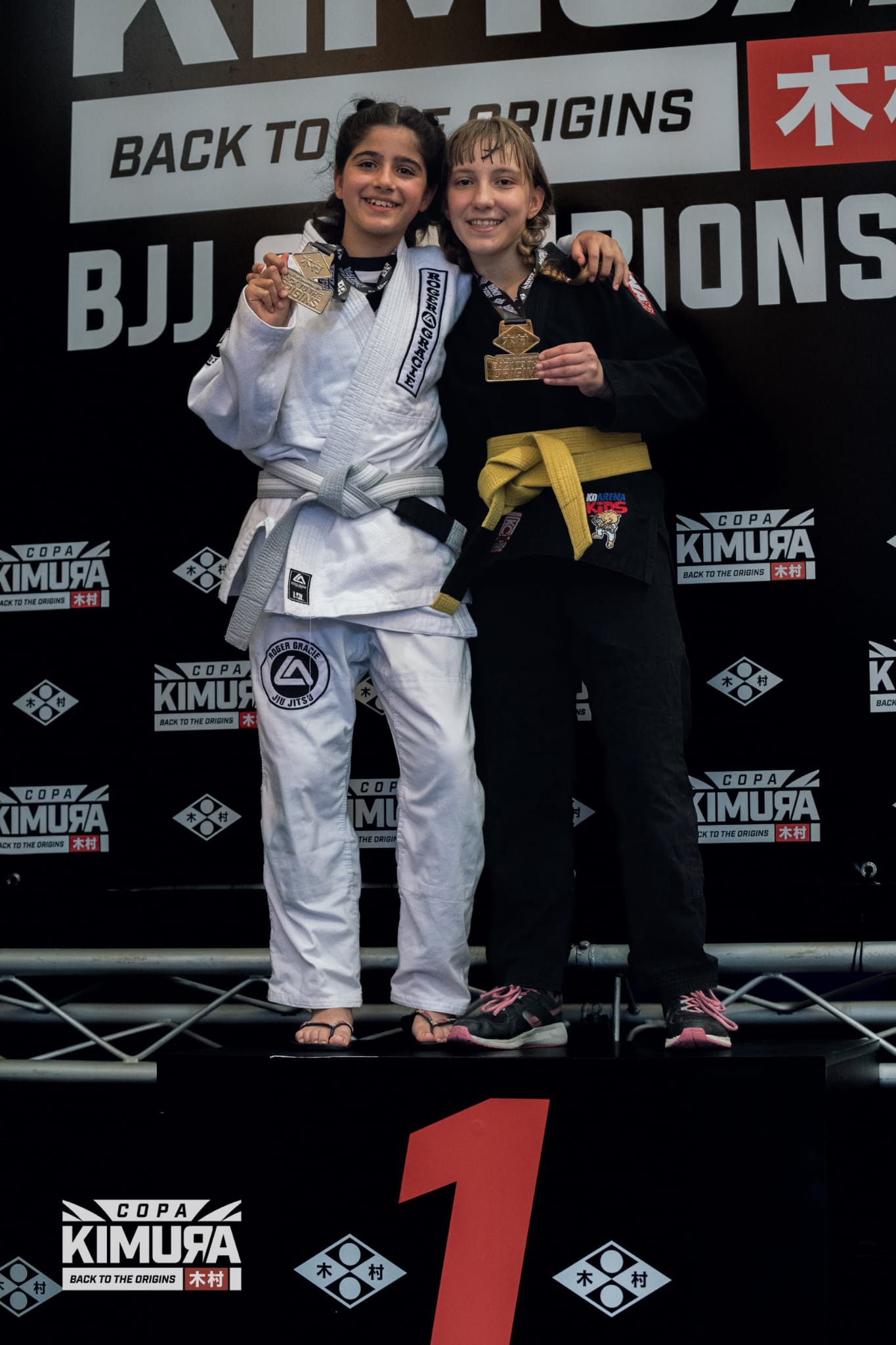 Luchadora o competidora de bjj kimura pro kids team niños de Kimura cup, Kimura Cup es la mejor promotora de eventos deportivos de bjj (brazilian jiu jitsu) y grappling en España y pronto en Europa