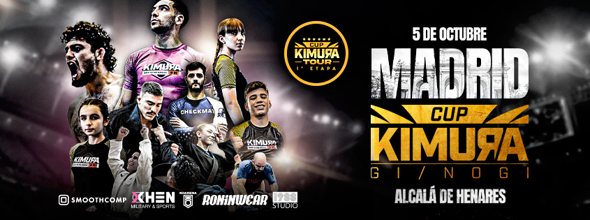 Kimura Cup Tour en Madrid alcala de henares primera fecha del evento mas importante del año en jiu jitsu brasileño y grappling